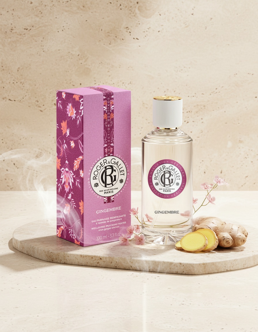Roger & gallet GINGEMBRE wellness scented water 100 ml - Afbeelding 2