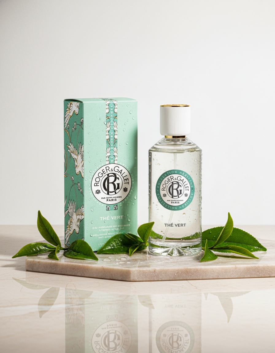 Roger & gallet THÉ VERT wellness scented water 100 ml - Afbeelding 2