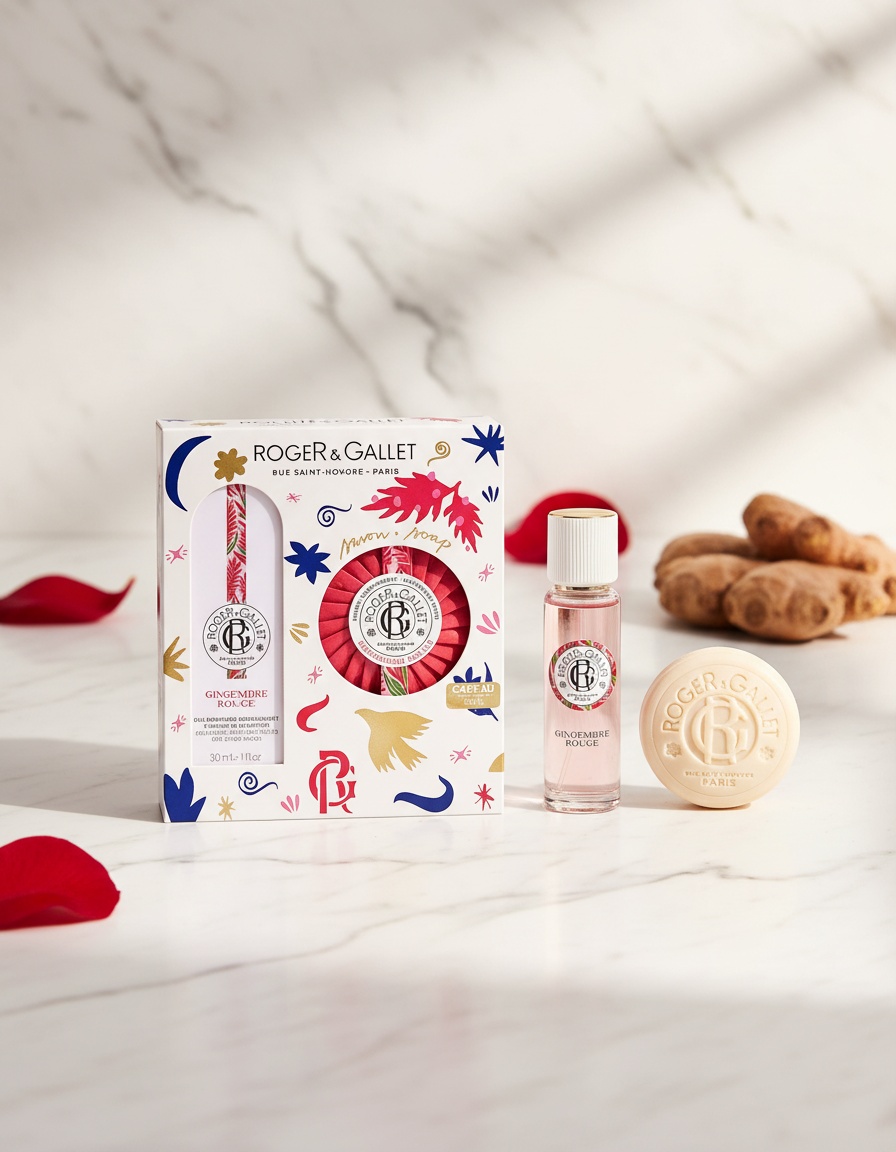 Roger & gallet GINGEMBRE ROUGE WELL-BEING SCENTED WATER CASE 2 pcs - Afbeelding 2