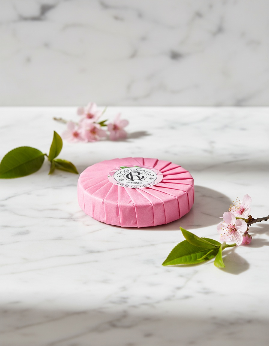 Roger & gallet FEUILLE DE THÉ scented soap 100 gr - Afbeelding 2