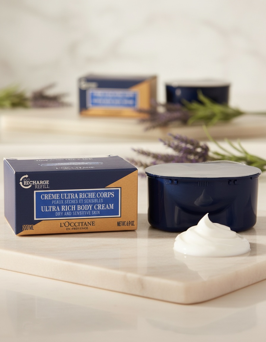 L'occitane en provence KARITE crema corporal ultra rica recarga 200 ml - Afbeelding 2