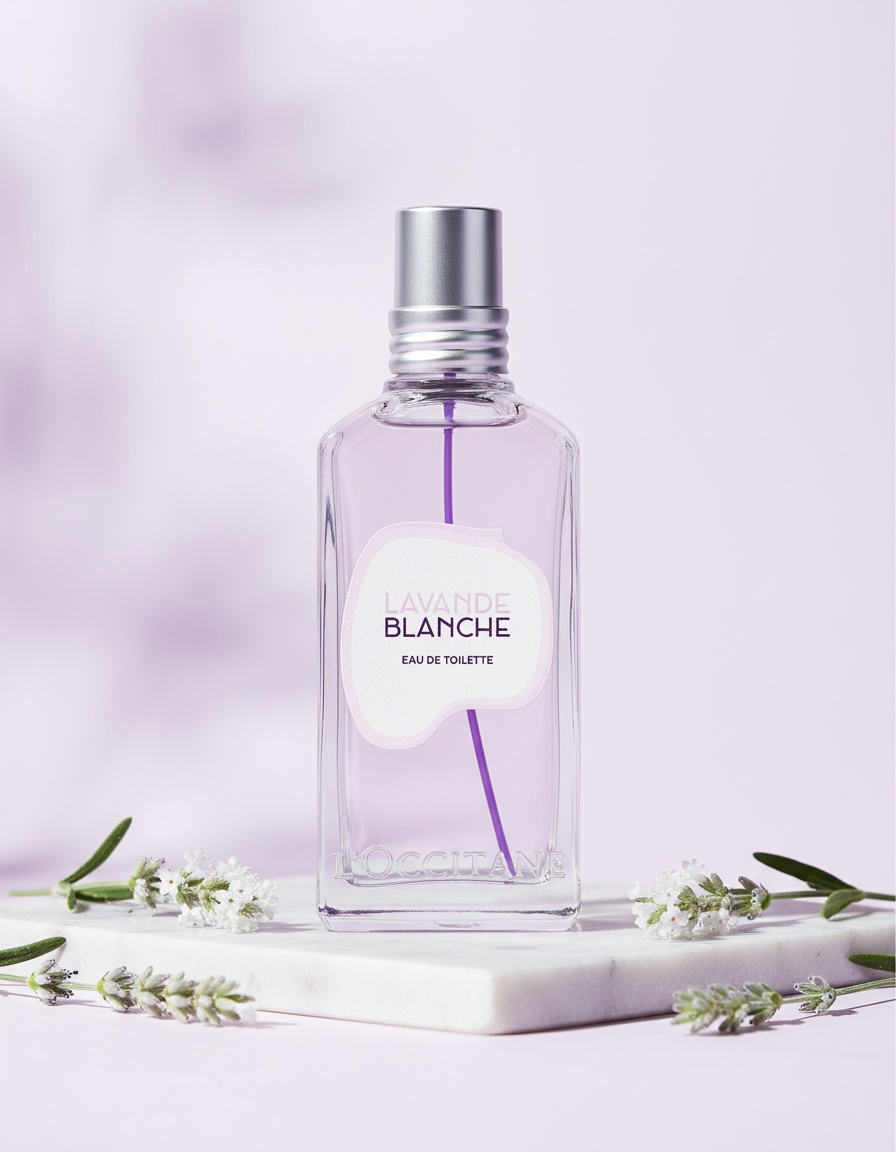 L'occitane en provence WHITE LAVENDER edt vapor 50 ml - Afbeelding 2