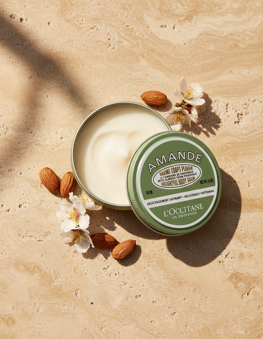 L'occitane en provence AMANDE baume corps plaisir 100 ml - Afbeelding 2