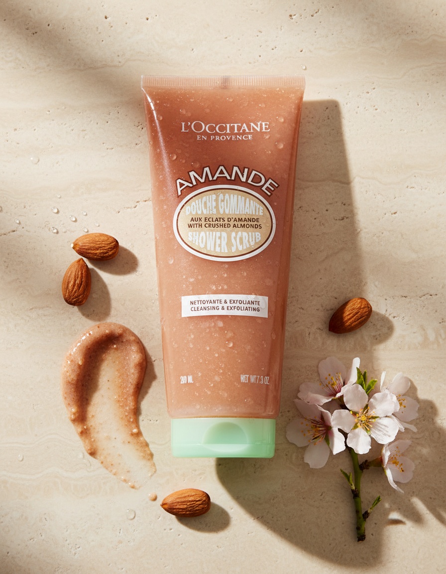L'occitane en provence ALMOND exfoliating gel 200 ml - Afbeelding 2