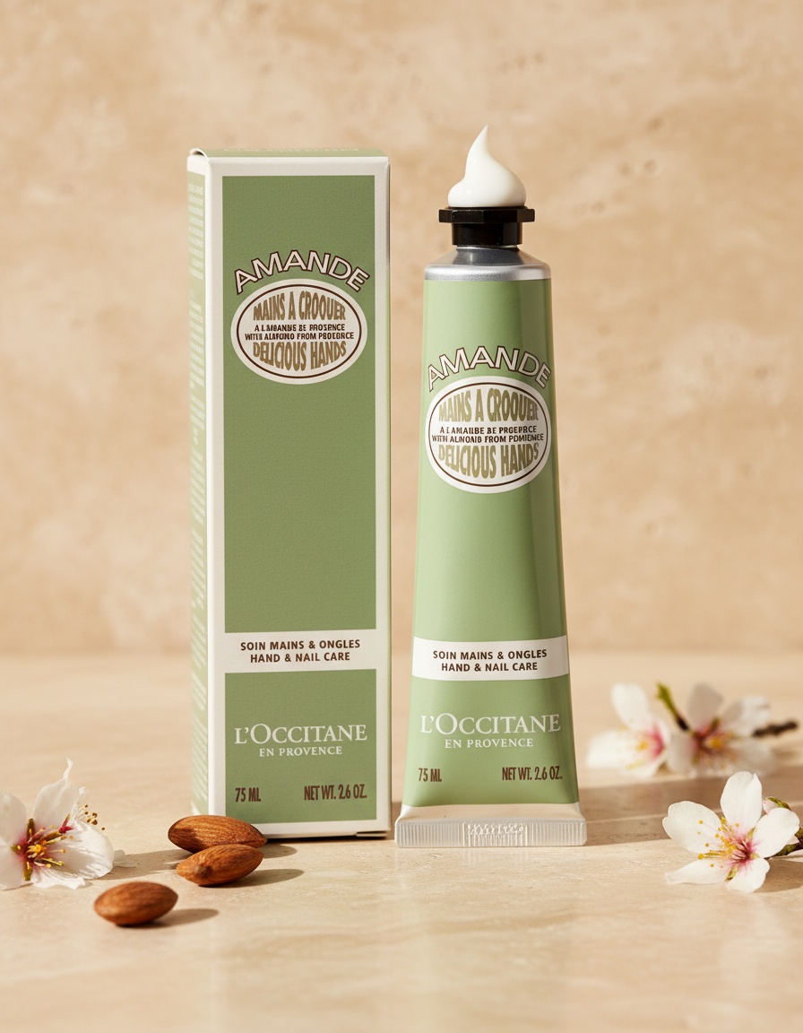 L'occitane en provence ALMOND hand cream 75 ml - Afbeelding 2