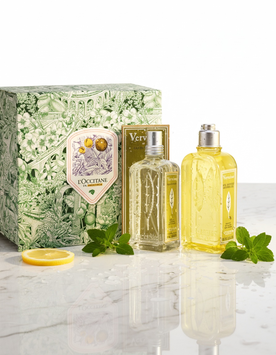 L'occitane en provence VERBENA CASE 2 pcs - Afbeelding 2