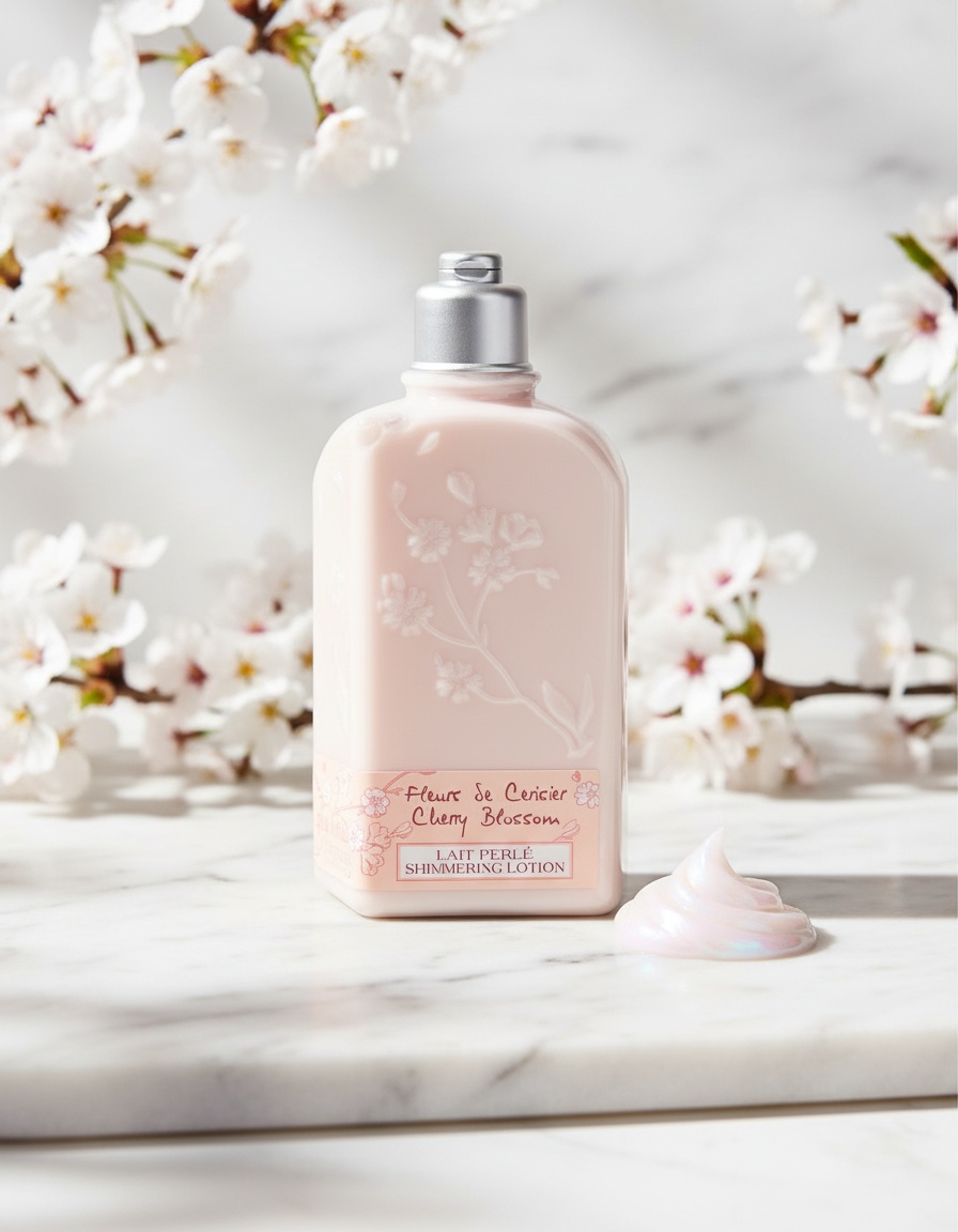 L'occitane en provence FLEURS DE CERISIER lait corps 250 ml - Afbeelding 2