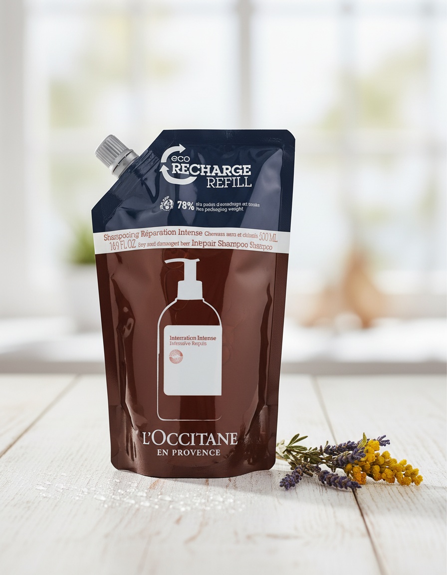 L'occitane en provence AROMA intense repair shampoo refill 500 ml - Afbeelding 2