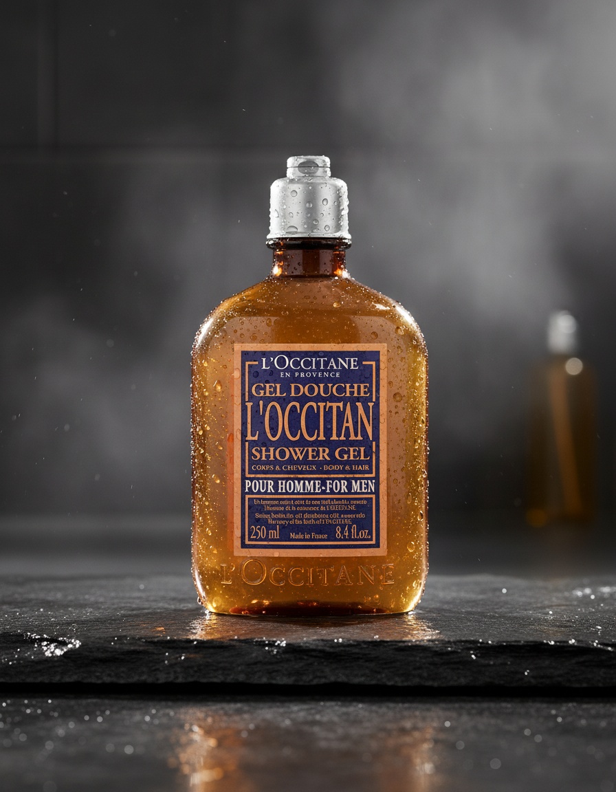 L'occitane en provence HOMME gel douche 250 ml - Afbeelding 2