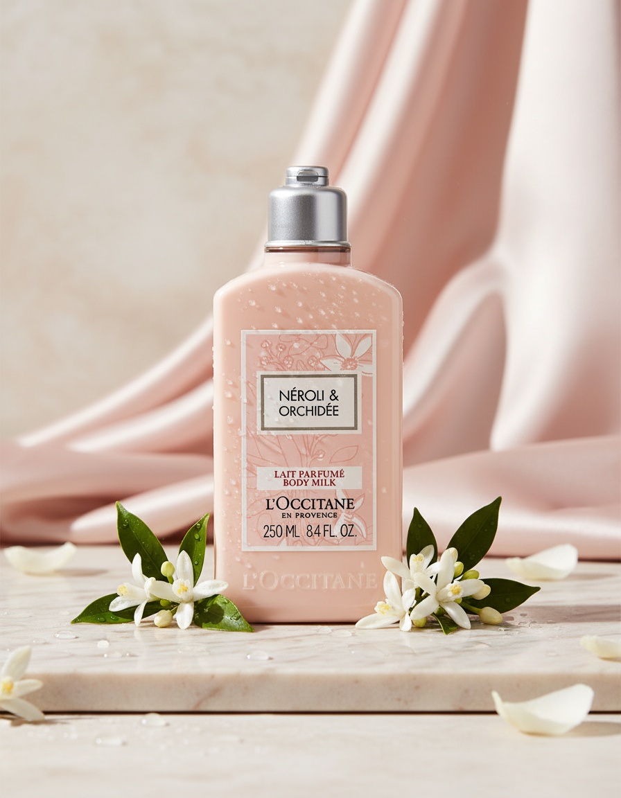 L'occitane en provence NEROLI AND ORCHID body milk 250 ml - Afbeelding 2