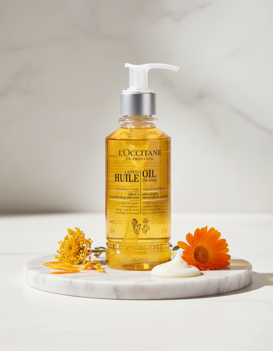 L'occitane en provence MAKEUP REMOVER OIL 200 ml - Afbeelding 2