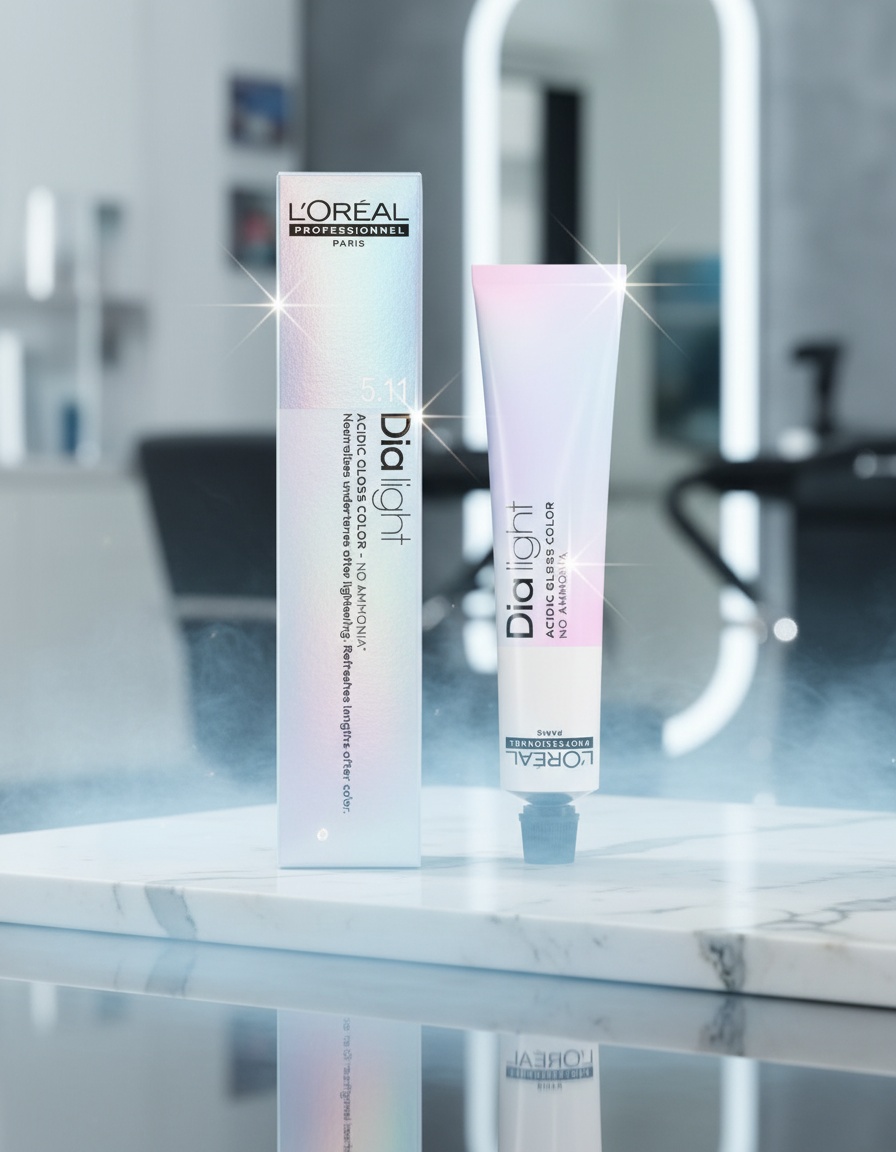 L'orÉal professionnel paris DIA LIGHT gel-creme acide sans amoniaque #7,31 50 ml - Afbeelding 2