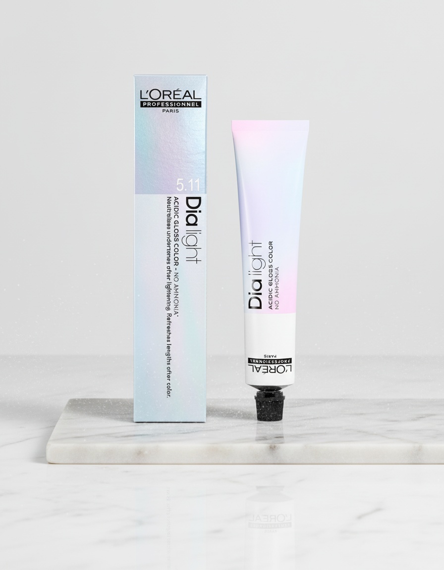 L'orÉal professionnel paris DIA LIGHT gel-creme acide sans amoniaque #10,01 50 ml - Afbeelding 2