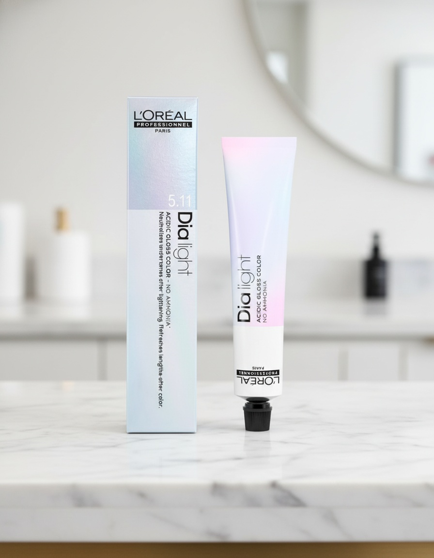 L'orÉal professionnel paris DIA LIGHT gel-creme acide sans amoniaque #6,1 50 ml - Afbeelding 2