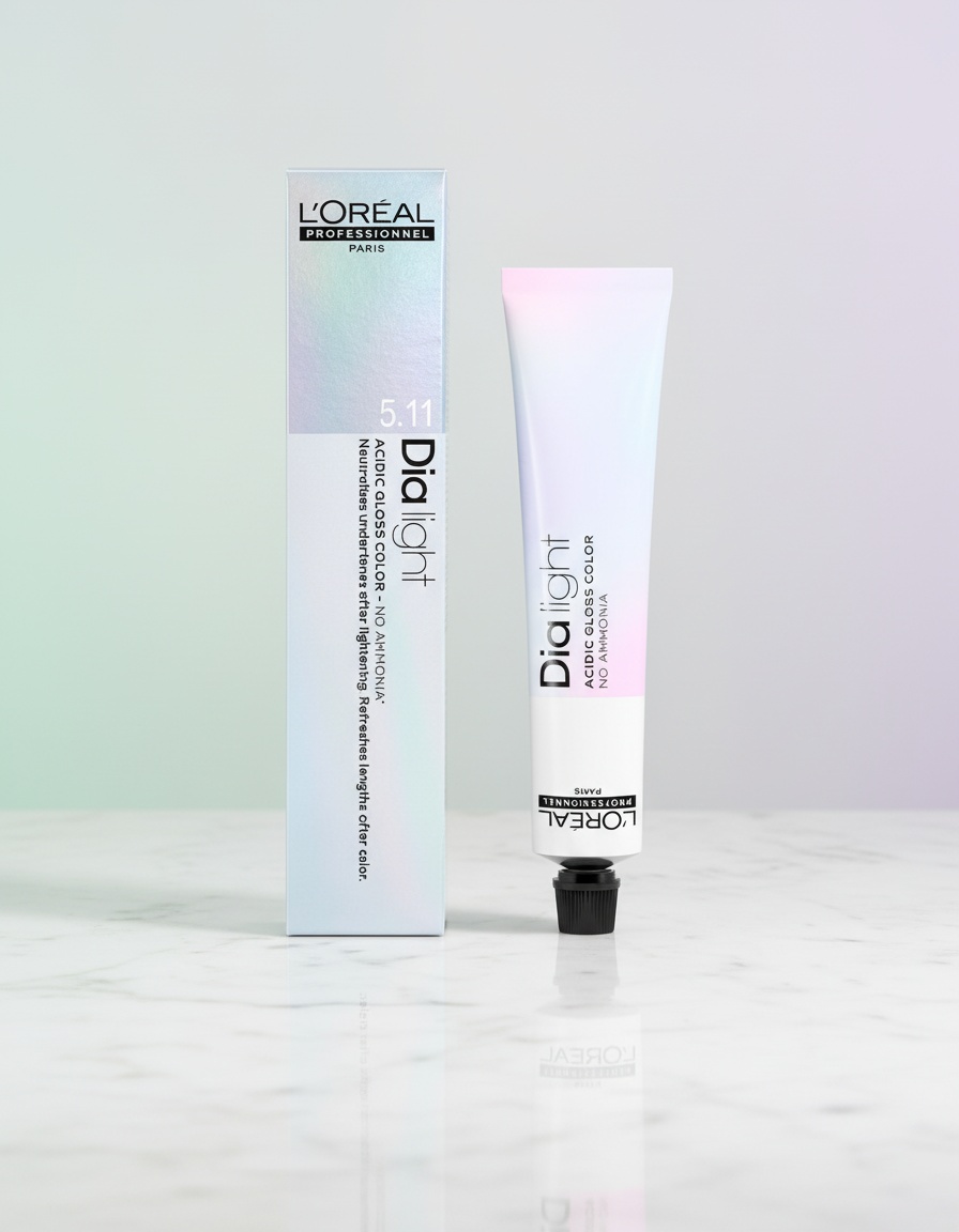 L'orÉal professionnel paris DIA LIGHT gel-creme acide sans amoniaque #6,35 50 ml - Afbeelding 2