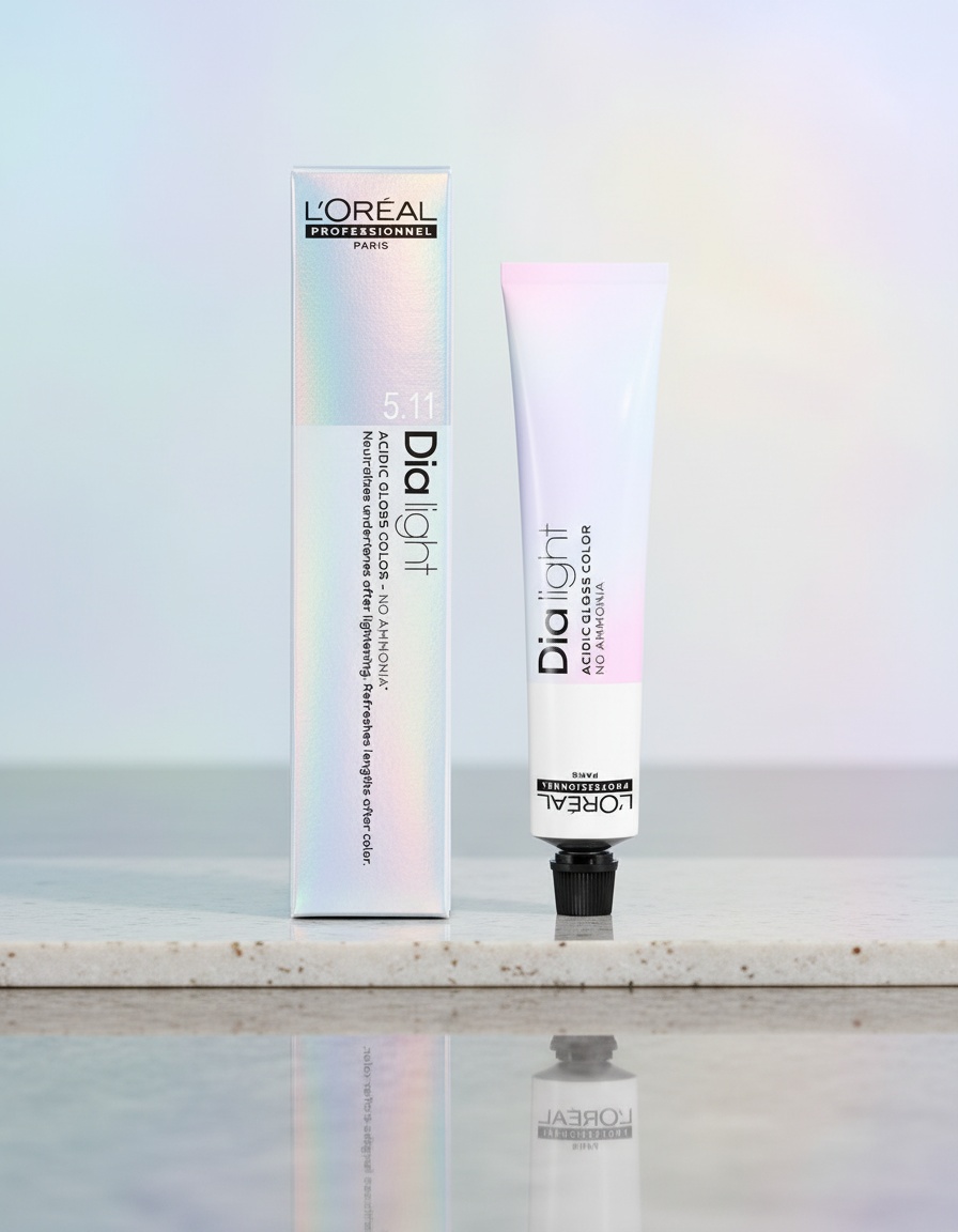 L'orÉal professionnel paris DIA LIGHT gel-creme acide sans amoniaque #7,4 50 ml - Afbeelding 2