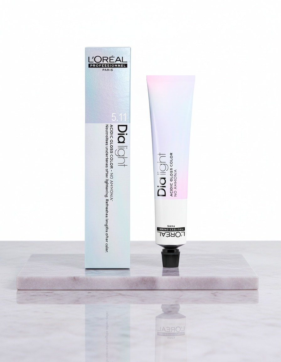 L'orÉal professionnel paris DIA LIGHT gel-creme acide sans amoniaque #7,8 50 ml - Afbeelding 2