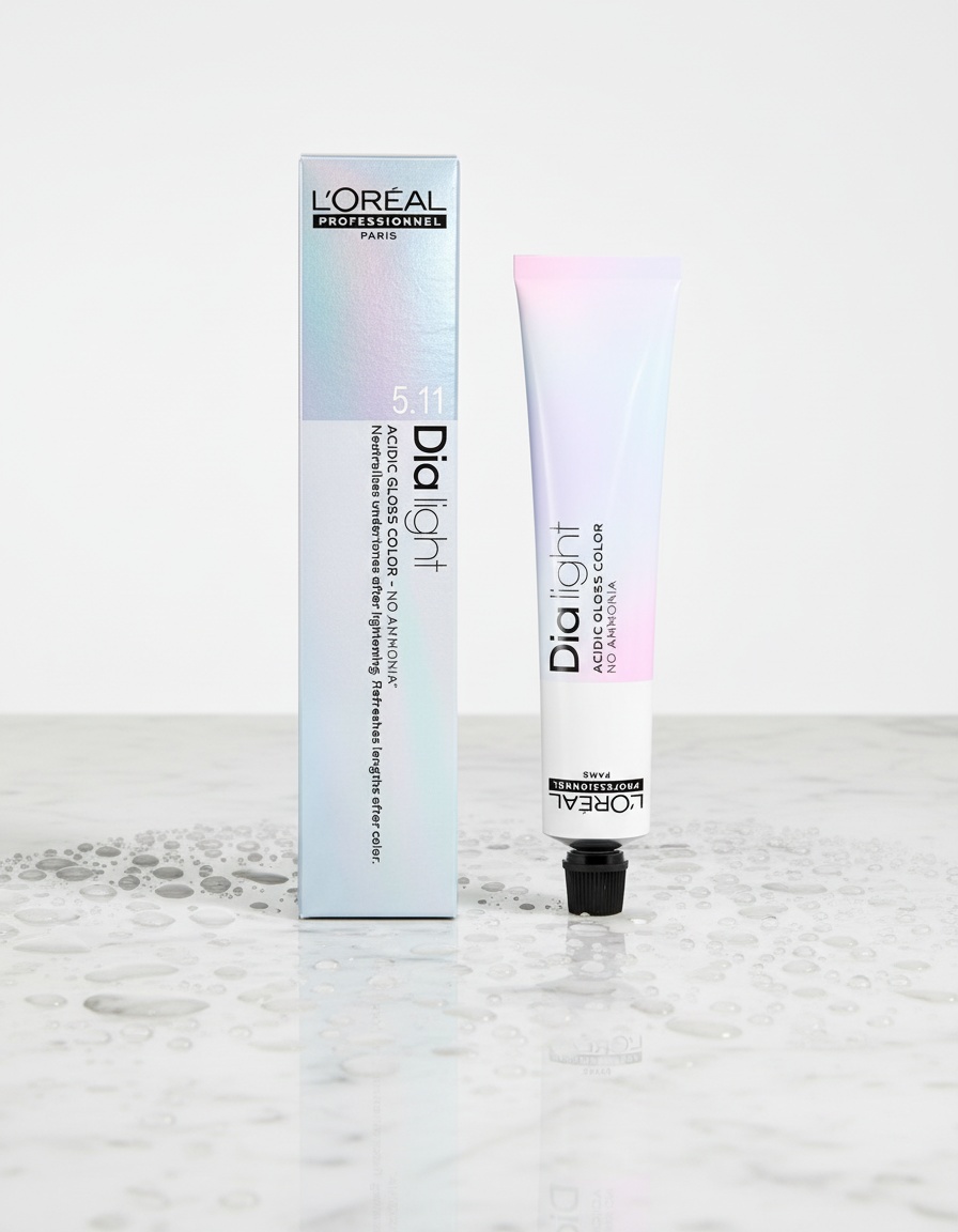 L'orÉal professionnel paris DIA LIGHT gel-creme acide sans amoniaque #8,23 50 ml - Afbeelding 2