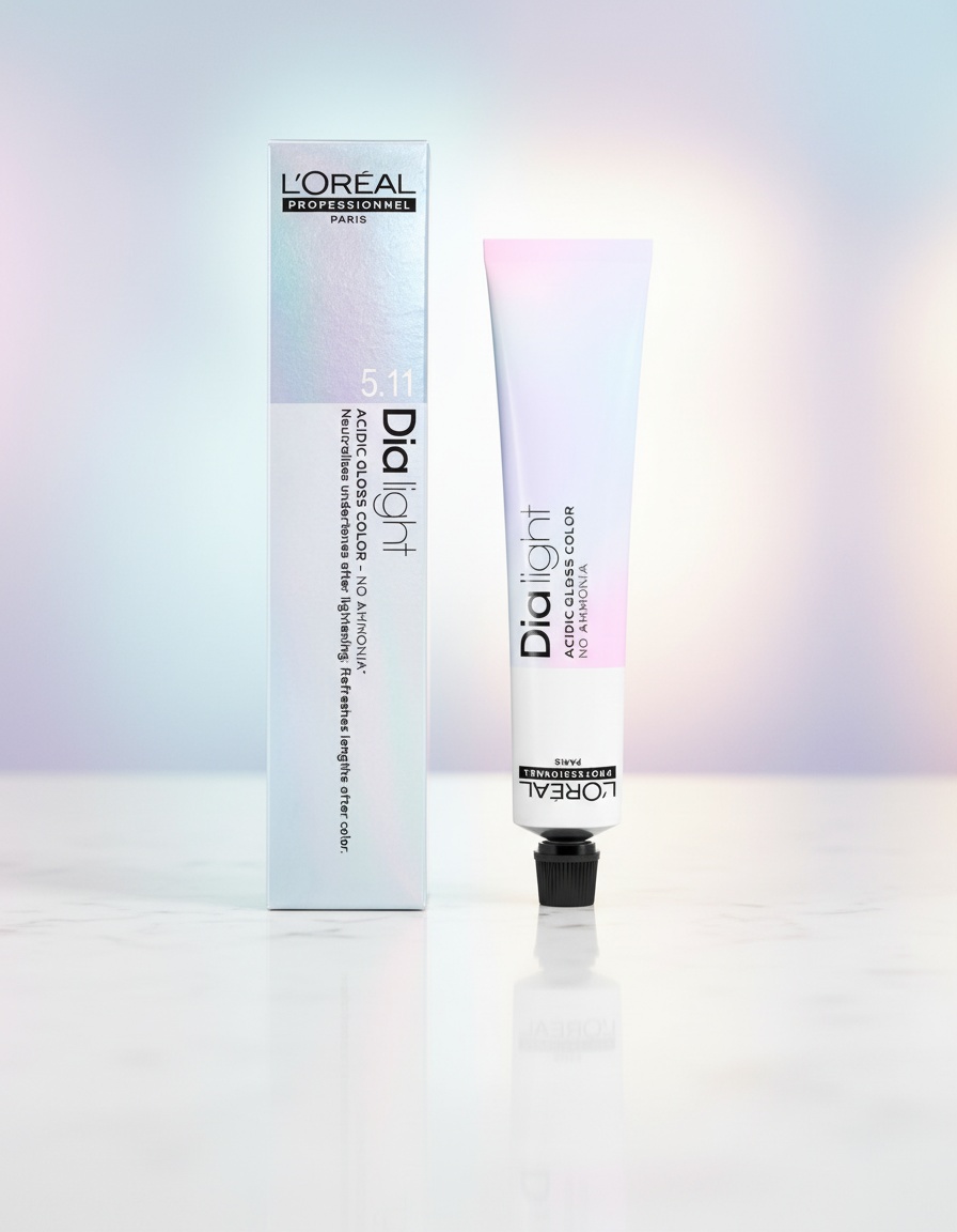 L'orÉal professionnel paris DIA LIGHT gel-creme acide sans amoniaque #8,28 50 ml - Afbeelding 2