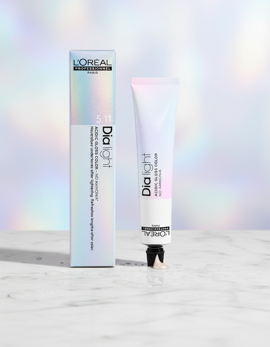 L'orÉal professionnel paris DIA LIGHT gel-creme acide sans amoniaque #8,34 50 ml - Afbeelding 2