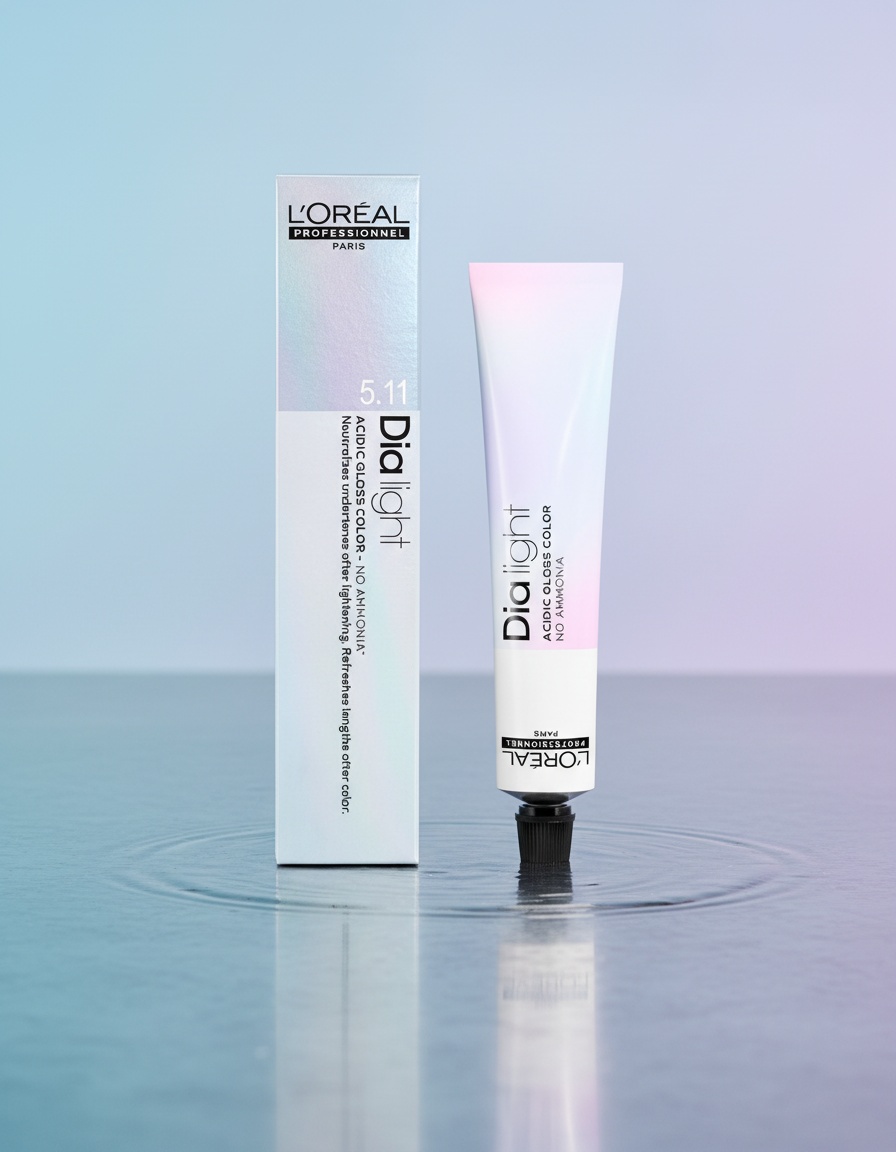 L'orÉal professionnel paris DIA LIGHT gel-creme acide sans amoniaque #9,1 50 ml - Afbeelding 2