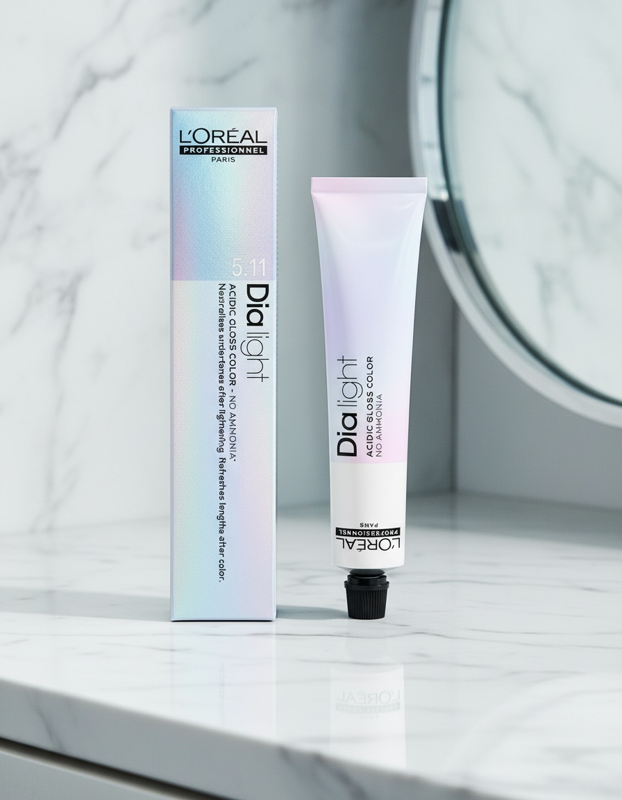 L'orÉal professionnel paris DIA LIGHT gel-creme acide sans amoniaque #9,11 50 ml - Afbeelding 2