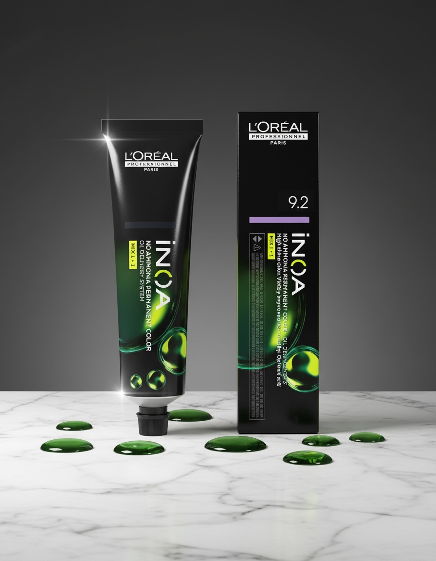 L'orÉal professionnel paris INOA no ammonia permanent color #9.2 60 gr - Afbeelding 2