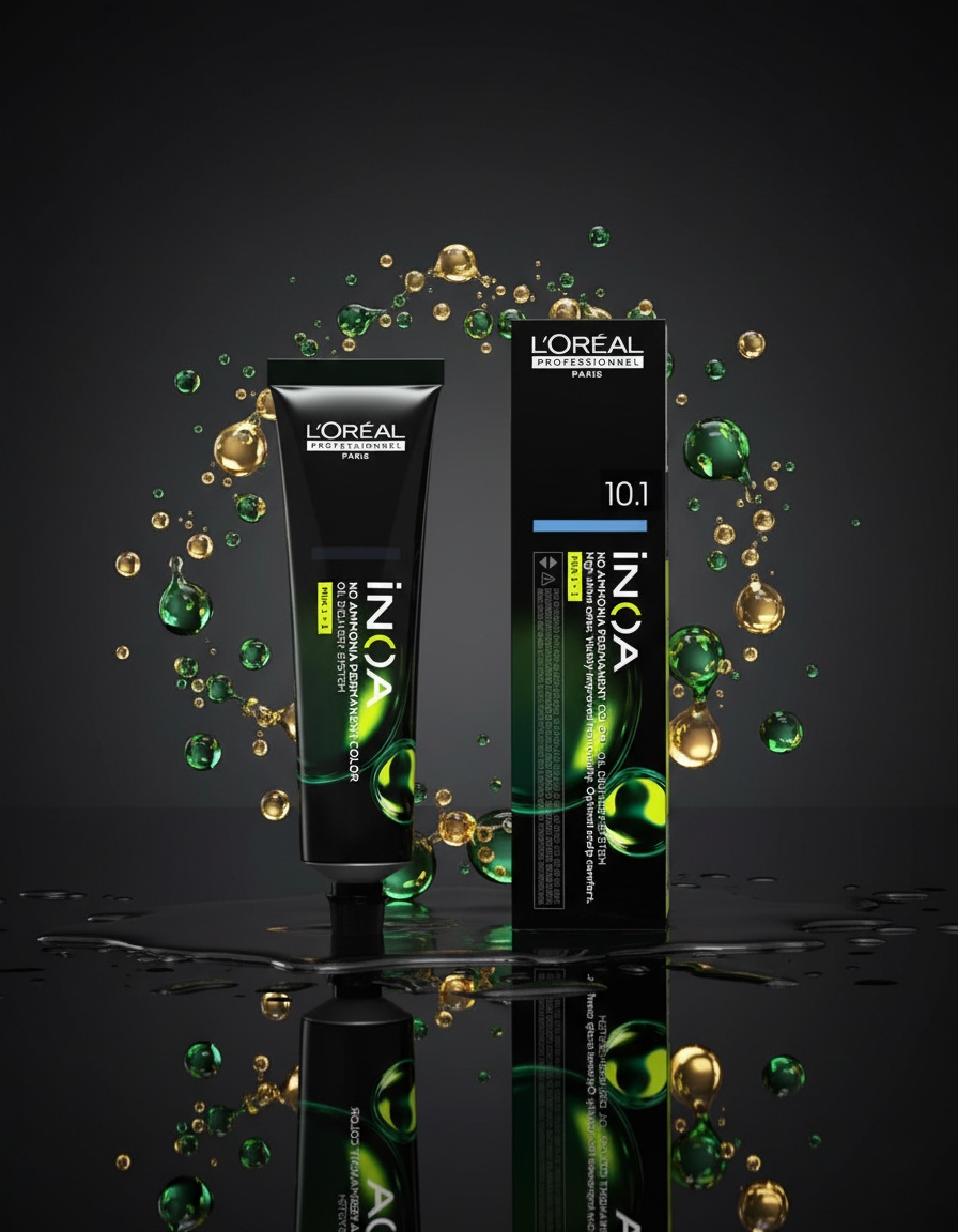 L'orÉal professionnel paris INOA no ammonia permanent color #10.1 60 gr - Afbeelding 2