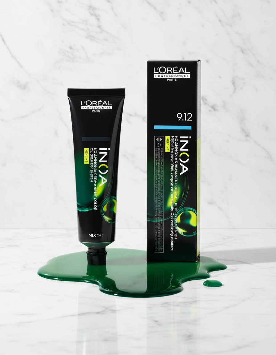 L'orÉal professionnel paris INOA no ammonia permanent color #9.12 60 gr - Afbeelding 2
