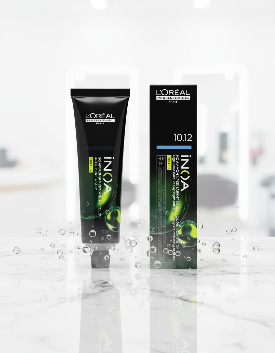 L'orÉal professionnel paris INOA no ammonia permanent color #10.12 60 gr - Afbeelding 2