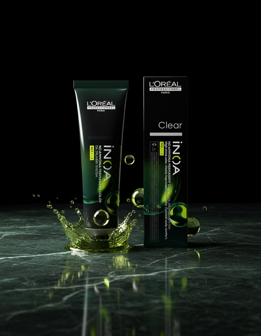 L'orÉal professionnel paris INOA coloration d'oxydation sans ammonia #Clear 60 gr - Afbeelding 2