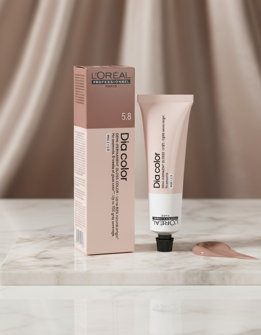 L'orÉal professionnel paris DIA COLOR demi-permanent coloration without ammonia #6.23 60 ml - Afbeelding 2