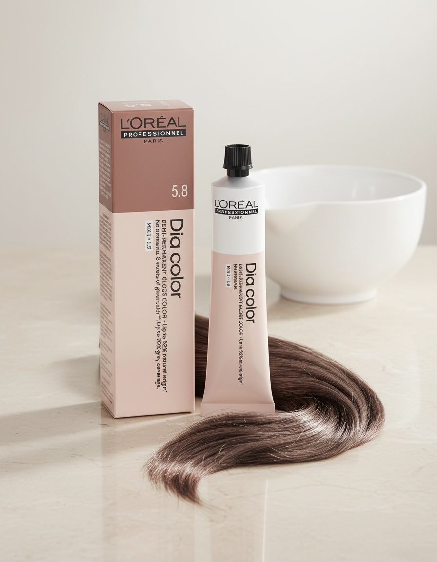 L'orÉal professionnel paris DIA COLOR demi-permanent coloration without ammonia #8.23 60 ml - Afbeelding 2