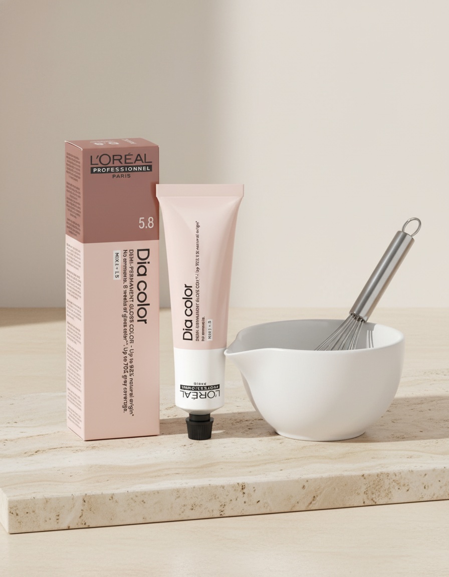 L'orÉal professionnel paris DIA COLOR demi-permanent coloration without ammonia #9.82 60 ml - Afbeelding 2