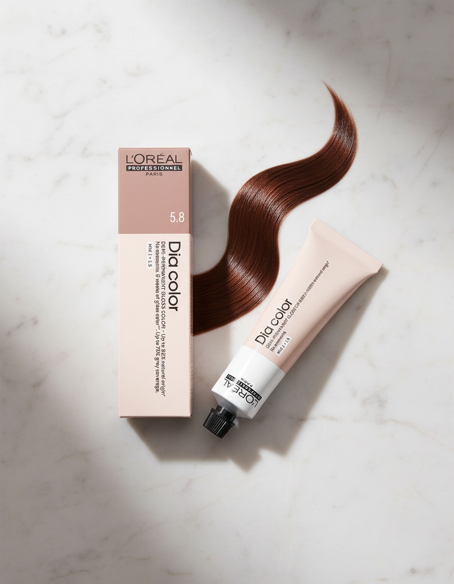 L'orÉal professionnel paris DIA COLOR demi-permanent color without ammonia #5.5 60 ml - Afbeelding 2