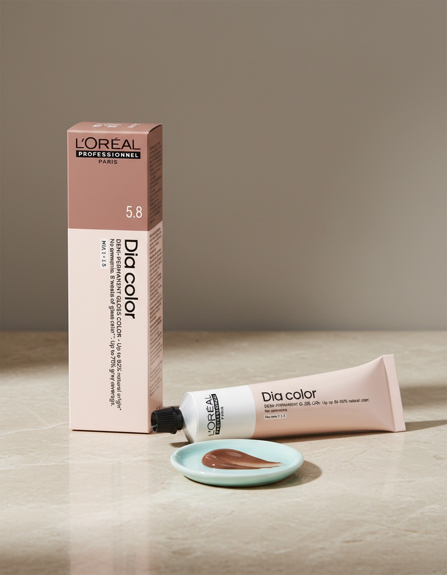 L'orÉal professionnel paris DIA COLOR demi-permanent coloration without ammonia #7 60 ml - Afbeelding 2