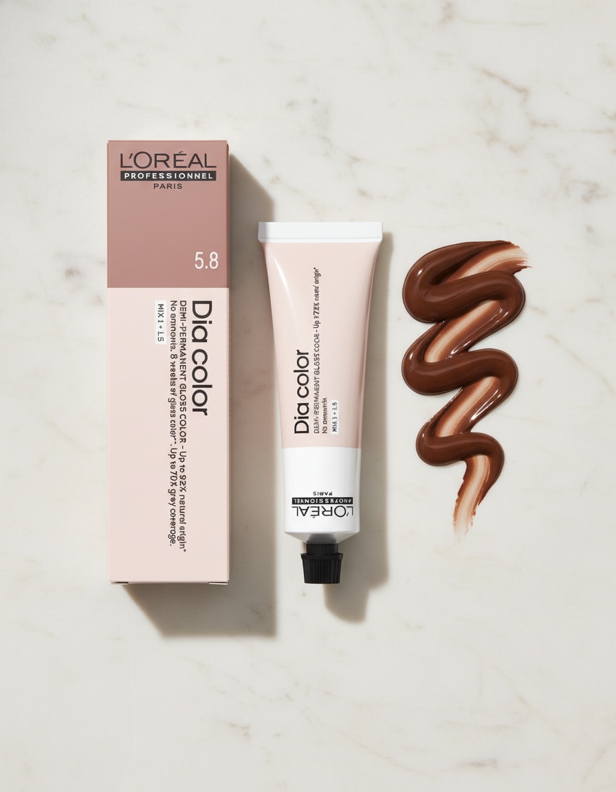 L'orÉal professionnel paris DIA COLOR demi-permanent coloration without ammonia #8.31 60 ml - Afbeelding 2