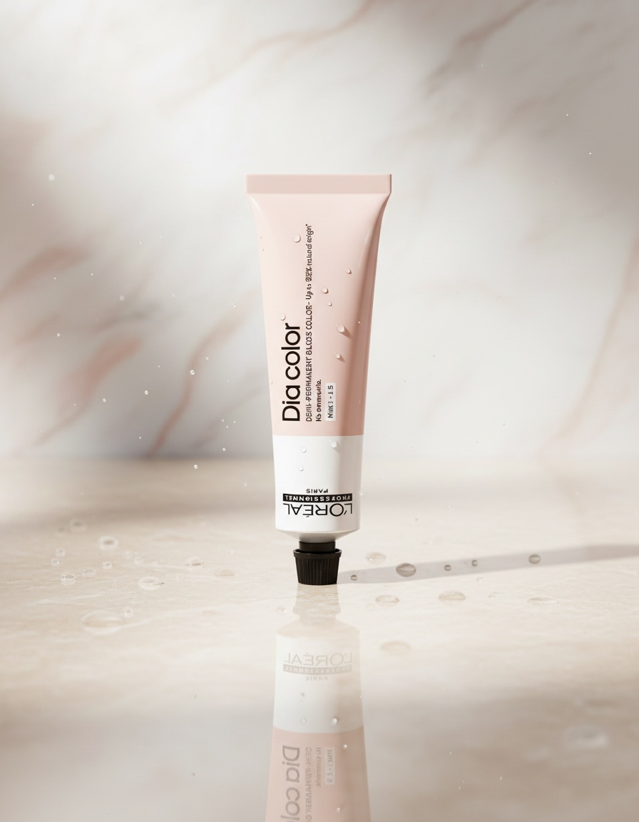 L'orÉal professionnel paris DIA COLOR demi-permanent ammonia-free color #6.12 60 ml - Afbeelding 2