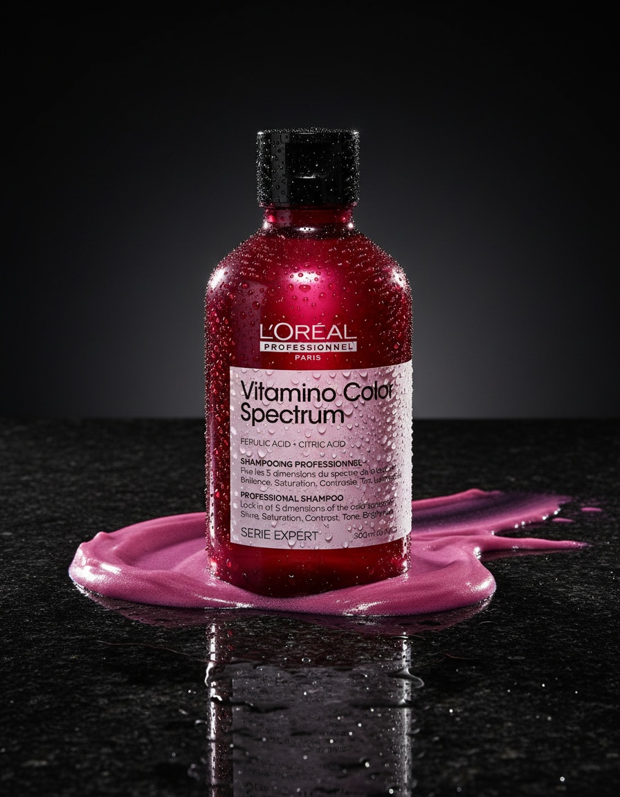 L'orÉal professionnel paris VITAMIN COLOR SPECTRUM ferulic acid shampoo 300 ml - Afbeelding 2