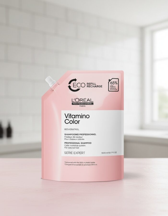 L'orÉal professionnel paris VITAMINO COLOR shampoo refill 1500 ml - Afbeelding 3