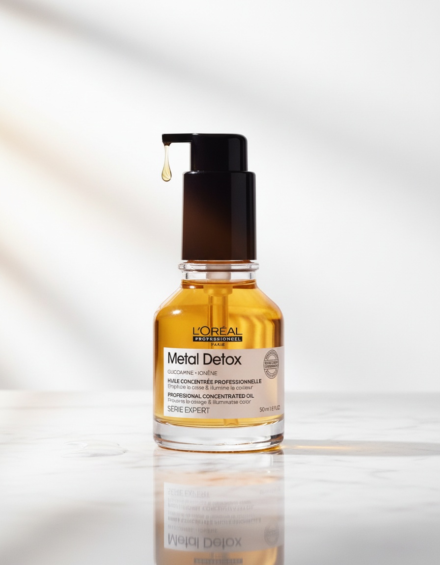L'orÉal professionnel paris METAL DETOX Concentrated oil for damaged hair 50 ml - Afbeelding 2