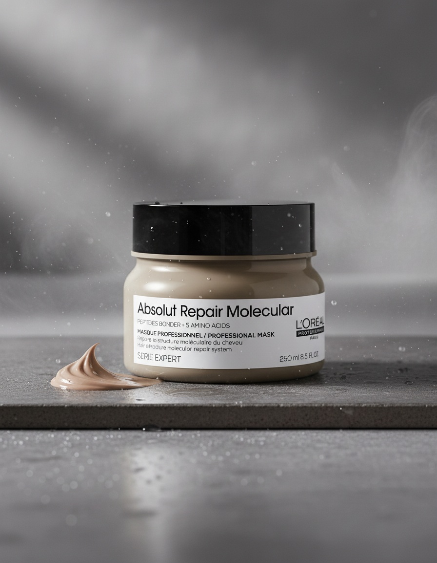 L'orÉal professionnel paris ABSOLUT REPAIR MOLECULAR mask for damaged hair 250 ml - Afbeelding 2