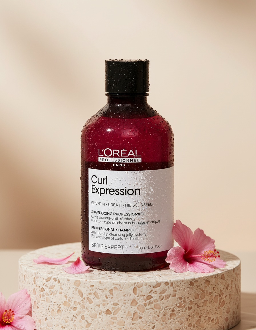 L'orÉal professionnel paris CURL EXPRESSION anti-buildup gel shampoo 300 ml - Afbeelding 2