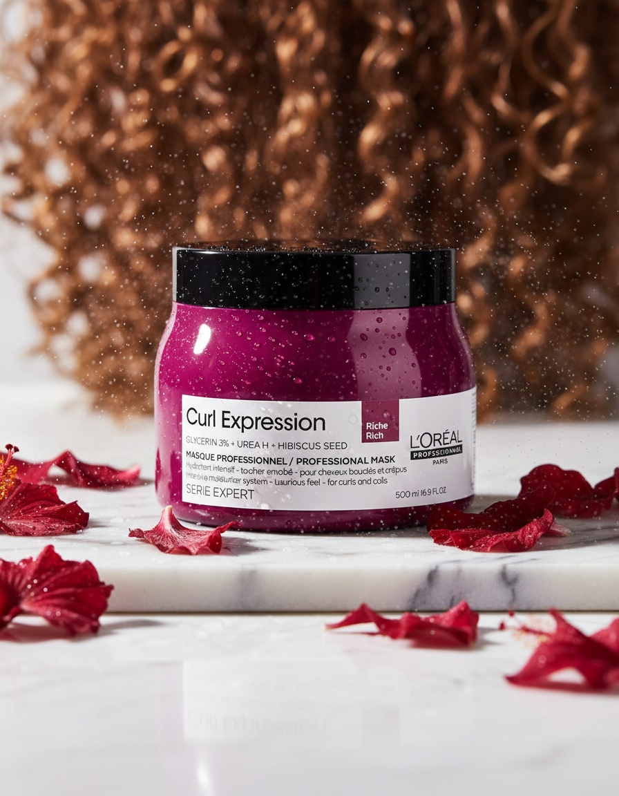 L'orÉal professionnel paris CURL EXPRESSION Intensive Rich Hydrating Mask 500 ml - Afbeelding 2
