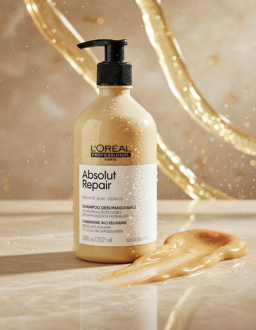 L'orÉal professionnel paris ABSOLUT REPAIR shampoo 500 ml - Afbeelding 2