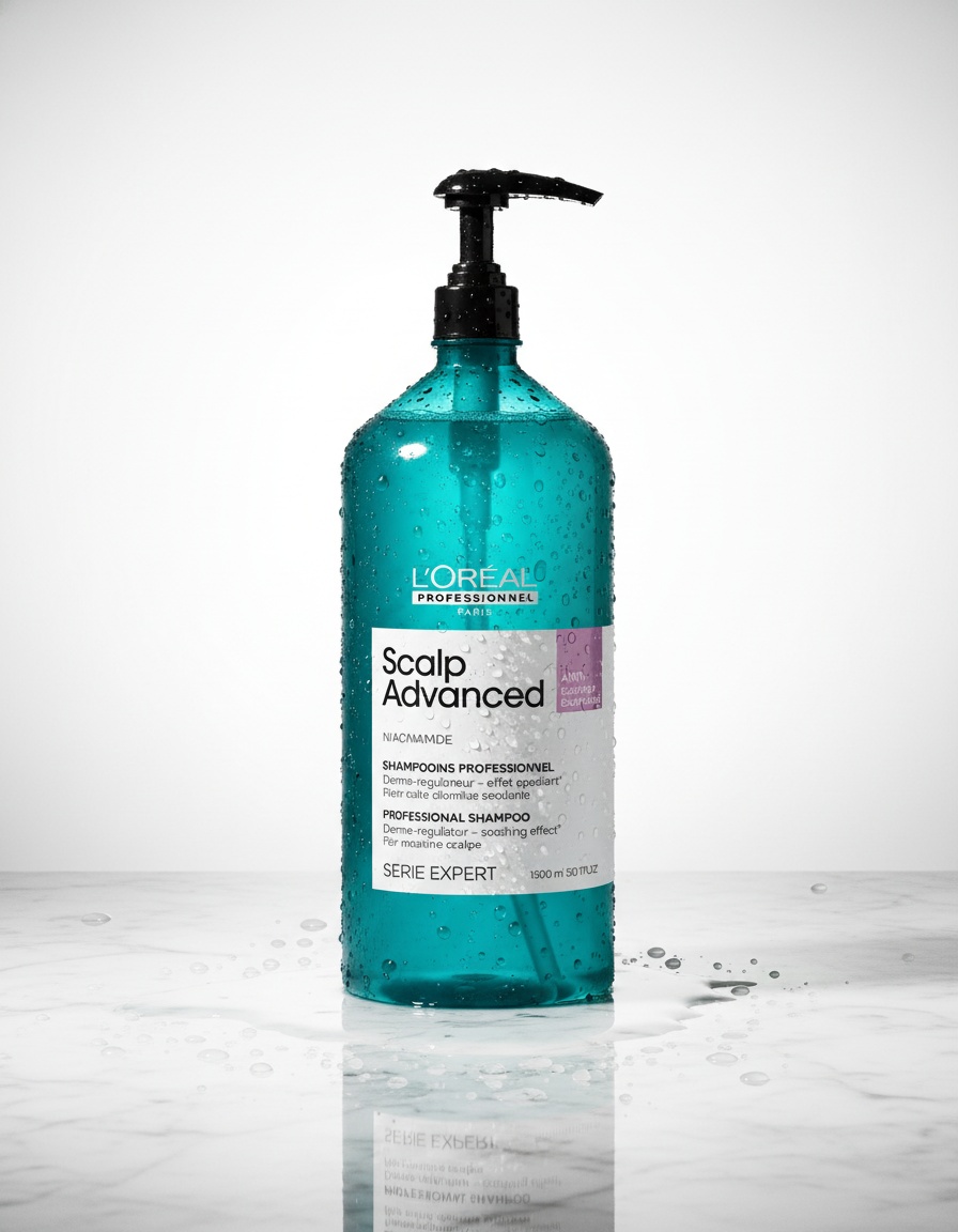 L'orÉal professionnel paris SCALP ADVANCED sensitive scalp shampoo 1500 ml - Afbeelding 2