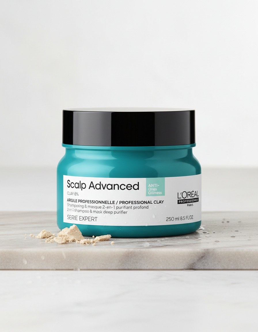 L'orÉal professionnel paris SCALP ADVANCED purifying shampoo and mask 2 in 1 250 ml - Afbeelding 2