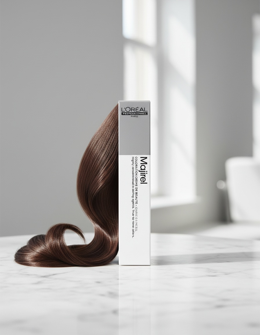 L'orÉal professionnel paris MAJIREL ionène g coloración crema #4,15 50 ml - Afbeelding 2