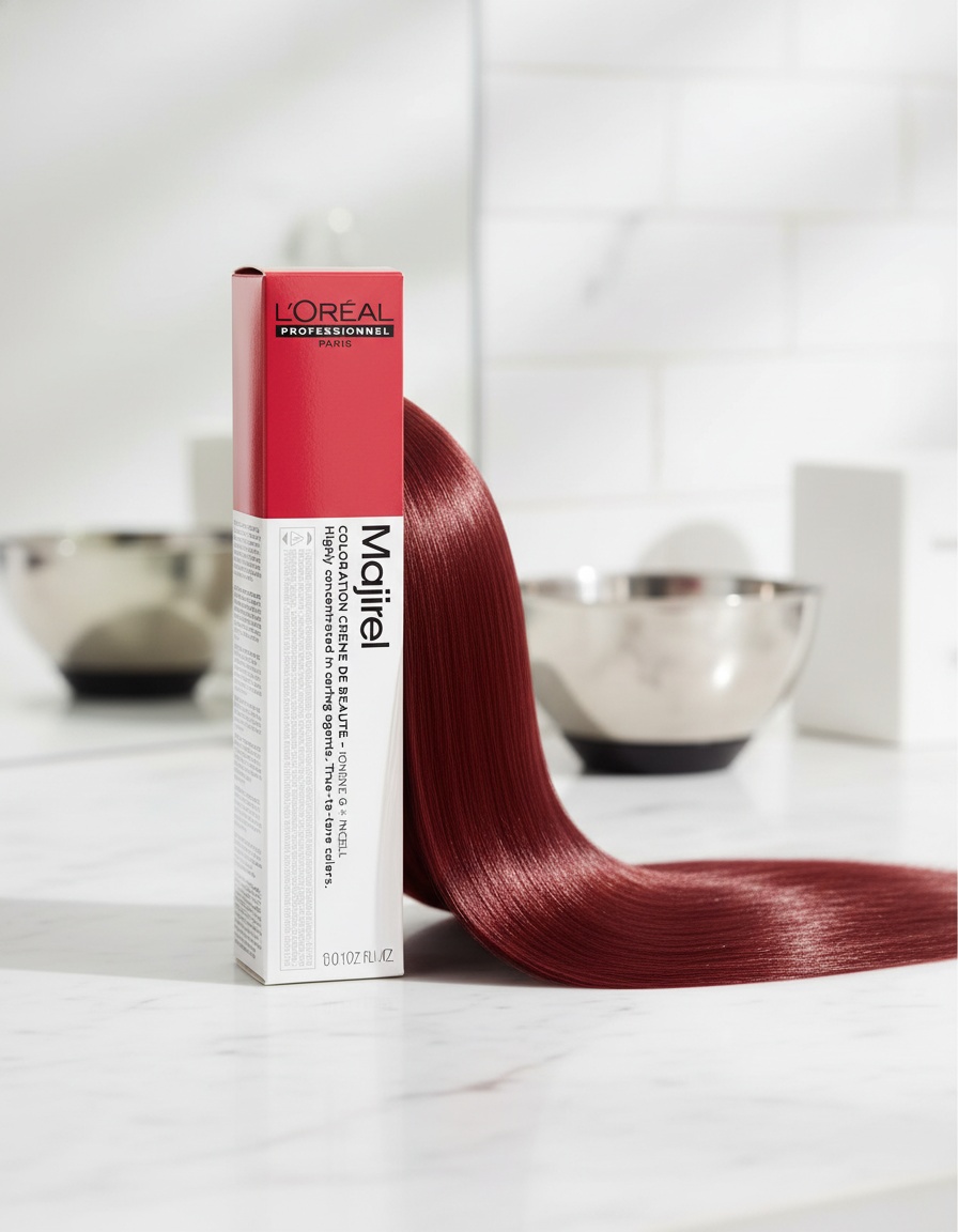 L'orÉal professionnel paris MAJIREL ionène G coloration crème #4,20 50 ml - Afbeelding 2