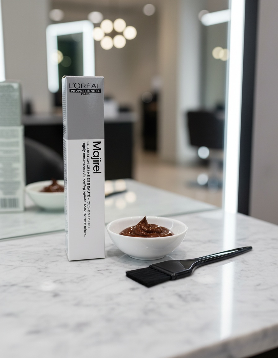 L'orÉal professionnel paris MAJIREL ionène g coloración crema #5,4 50 ml - Afbeelding 2